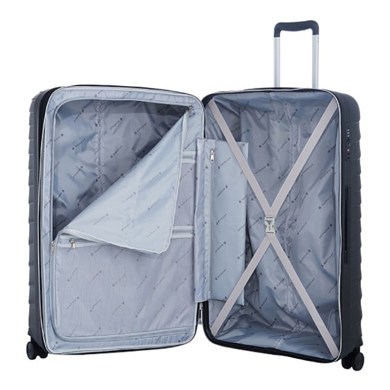 Чемодан 4-х колесный, Magellan, VICTORIA, 117л, черный