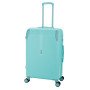 Чемодан TORBER В Отпуск, бирюзовый, ABS-пластик, 48 х 29,5 х 72 см, 80 л, 3,4 кг