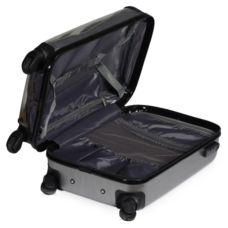 Чемодан прозрачный «Visit» со сменной вставкой