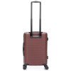 Чемодан TORBER ОНЕГА, бордовый, ABS-пластик, 59,5 х 39,5 х 24 см, 46 л