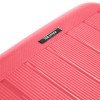 Чемодан TORBER В Отпуск, ярко-розовый, полипропилен, 55 х 36 х 21,5 см, 37 л