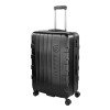 Чемодан BUGATTI ГАЛАТЕЯ | GALATEA, чёрный, поликарбонат / АБС-пластик, 53х30,5х77 см, 96 л