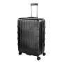 Чемодан BUGATTI ГАЛАТЕЯ | GALATEA, чёрный, поликарбонат / АБС-пластик, 53х30,5х77 см, 96 л