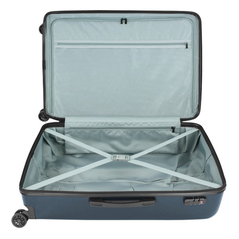 Чемодан BUGATTI КАЛЛИСТО | KALLISTO, синий, АБС-пластик, 50,5х30,5х74 см, 100 л