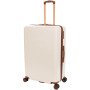 Чемодан BUGATTI АМЕЛИЯ | AMELIA, бежевый, поликарбонат / АБС-пластик, 50х29х76 см, 85 л