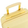 Чемодан TORBER В Отпуск, желтый, ABS-пластик, 36 х 22 х 55 см, 31 л, 2,4 кг Чемодан TORBER В Отпуск, желтый, ABS-пластик, 36 х 22 х 55 см, 31 л, 2,4 кг