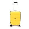 Чемодан TORBER В Отпуск, жёлтый, полипропилен, 40,5 х 25 х 62,5 см, 55 л