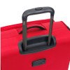 Чемодан TORBER БРОСНО, красный, нейлон 600D, 43,5 х 26 х 68 см, 56 л