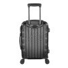 Чемодан для ручной клади BUGATTI ГАЛАТЕЯ | GALATEA, чёрный, поликарбонат / АБС-пластик, 36,5х24,5х56 см, 38 л