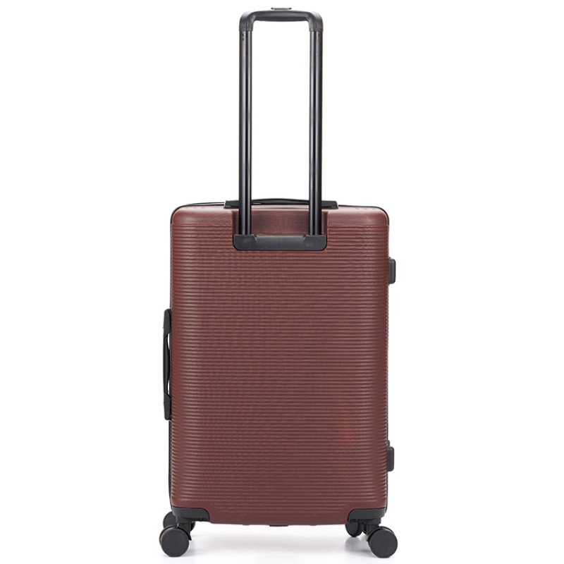 Чемодан TORBER ОНЕГА, бордовый, ABS-пластик, 79,5 х 51 х 29 см, 103 л