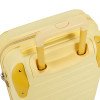 Чемодан TORBER В Отпуск, желтый, ABS-пластик, 36 х 22 х 55 см, 31 л, 2,4 кг Чемодан TORBER В Отпуск, желтый, ABS-пластик, 36 х 22 х 55 см, 31 л, 2,4 кг