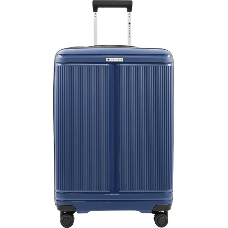 Чемодан 4-х колесный, Magellan, TRINIDAD, 70л, синий металлик