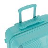Чемодан TORBER В Отпуск, бирюзовый, ABS-пластик, 48 х 29,5 х 72 см, 80 л, 3,4 кг Чемодан TORBER В Отпуск, бирюзовый, ABS-пластик, 48 х 29,5 х 72 см, 80 л, 3,4 кг