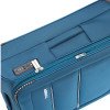 Чемодан TORBER ВИВИ, синий, полиэстер, 44 х 25 х 67 см, 63 л
