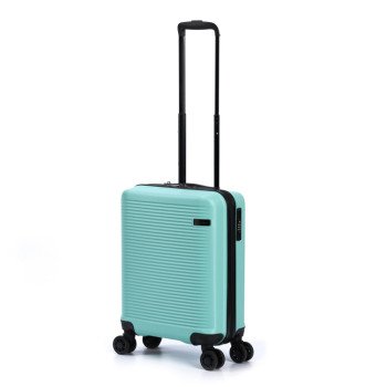 Чемодан TORBER КАСПИЙ, светло-зелёный, ABS-пластик, 38 х 20 х 54 см, 35 л