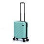 Чемодан TORBER КАСПИЙ, светло-зелёный, ABS-пластик, 38 х 20 х 54 см, 35 л