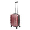 Чемодан для ручной клади BUGATTI ГАЛАТЕЯ | GALATEA, бордовый, поликарбонат / АБС-пластик, 36,5х24,5х56 см, 38 л