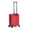 Чемодан TORBER ЭЛЬТОН, красный, ABS-пластик, 38 х 24 х 54 см, 35 л