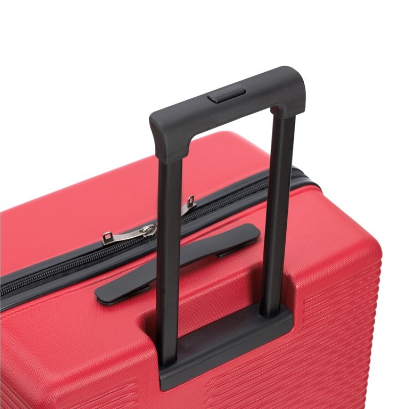 Чемодан TORBER ЭЛЬТОН, красный, ABS-пластик, 41 х 28 х 68 см, 64 л