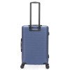 Чемодан TORBER ОНЕГА, синий, ABS-пластик, 69,5 х 46 х 26 см, 69 л