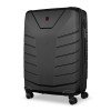 Чемодан WENGER Pegasus, черный, поликарбонат+АБС-пластик, большой, 52х76х30 см, 99 л.