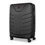 Чемодан WENGER Pegasus, черный, поликарбонат+АБС-пластик, большой, 52х76х30 см, 99 л.