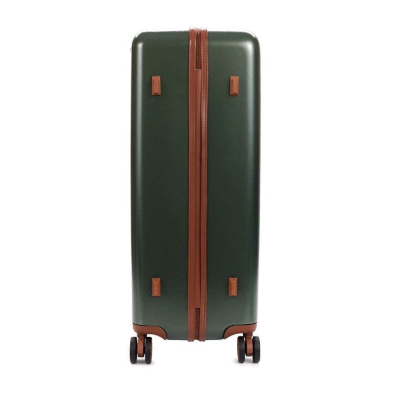 Чемодан BUGATTI АМЕЛИЯ | AMELIA, зеленый, поликарбонат / АБС-пластик, 50х29х76 см, 85 л