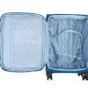 Чемодан TORBER ВИВИ, синий, полиэстер, 44 х 25 х 67 см, 63 л