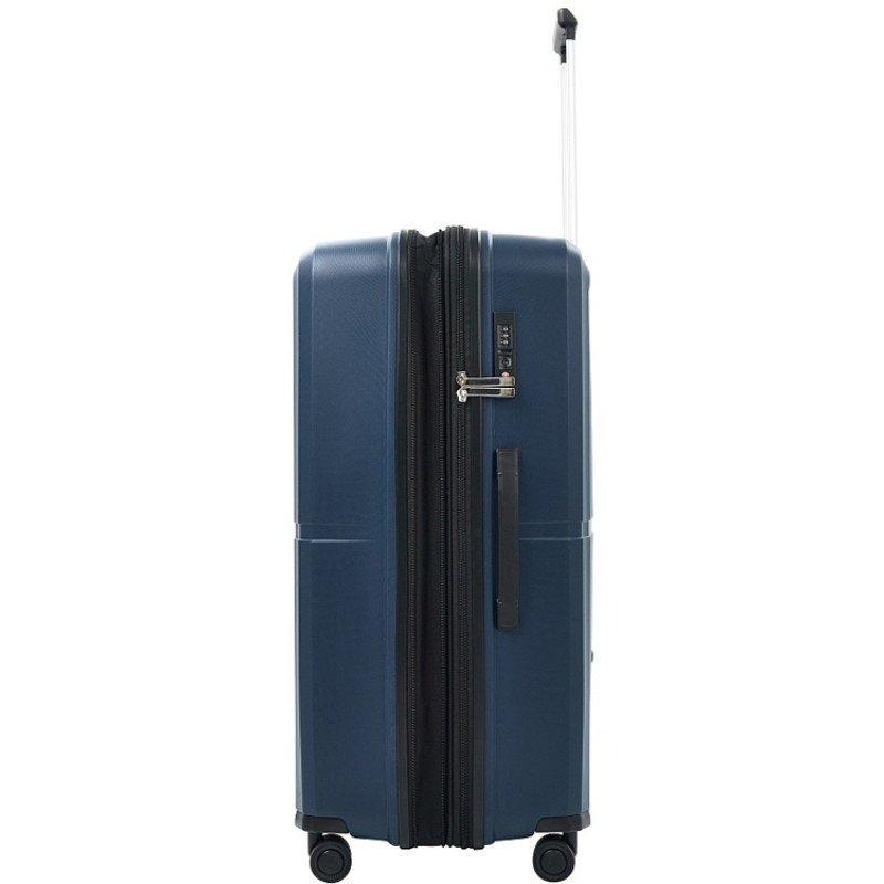 Чемодан 4-х колесный, Magellan, SANTIAGO, 114л, темно-синий