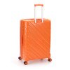 Чемодан TORBER В Отпуск, оранжевый, полипропилен, 54,5 х 33,5 х 79 см, 135 л