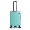 Чемодан TORBER КАСПИЙ, светло-зелёный, ABS-пластик, 43 х 26 х 68 см, 64 л