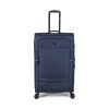 Чемодан TORBER БРОСНО, синий, нейлон 600D, 48 х 30 х 78 см, 85 л