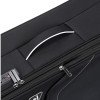 Чемодан TORBER НЕРО, чёрный, переработанный ПЭТ, 44 х 25 х 67 см, 63 л