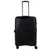 Чемодан Eberhart Dune средний М полипропилен черный 46D-009-424