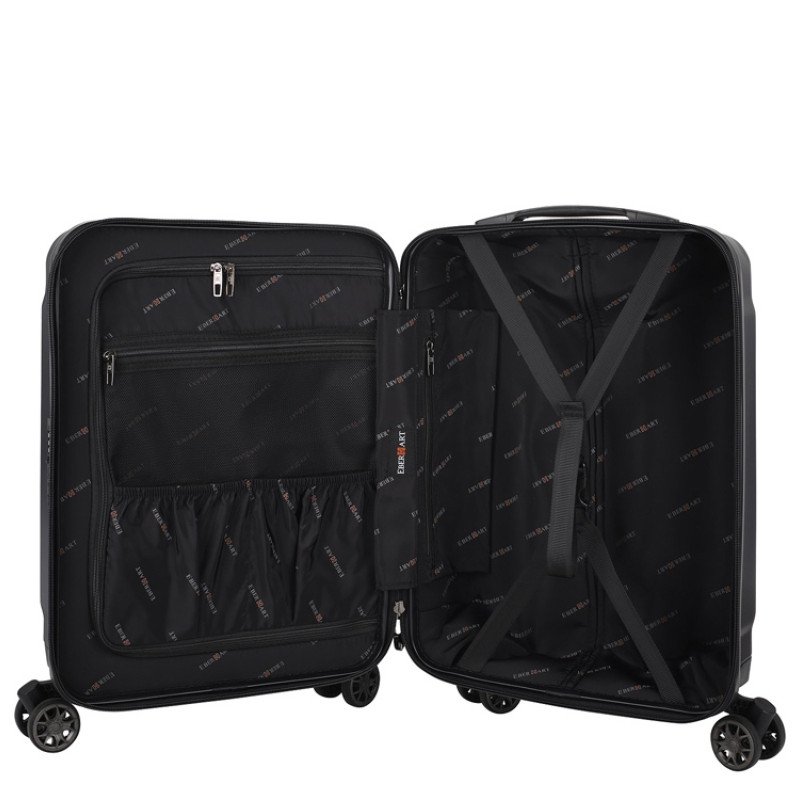 Чемодан Eberhart Craft маленький S поликарбонат черный 08C-009-420