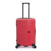 Чемодан TORBER ЭЛЬТОН, красный, ABS-пластик, 41 х 28 х 68 см, 64 л