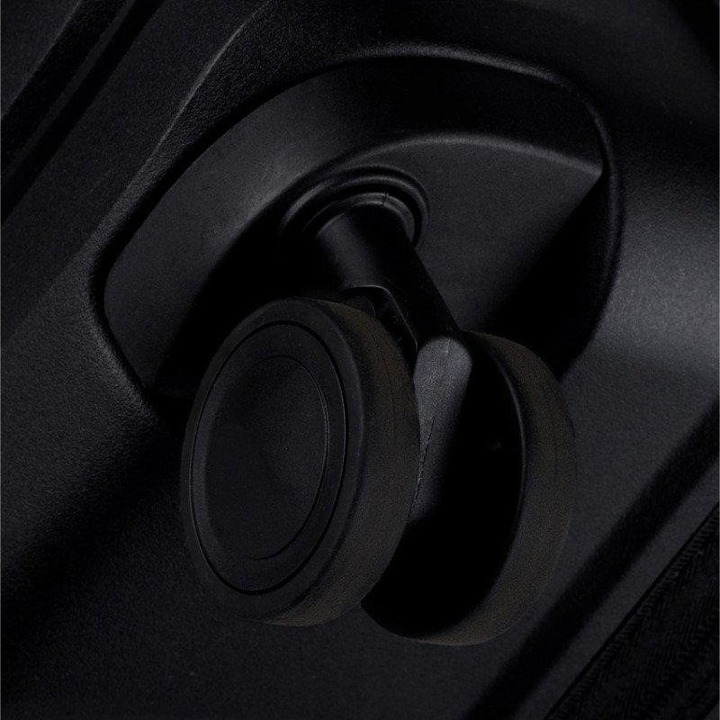 Чемодан Eberhart Dune средний М полипропилен черный 46D-009-424