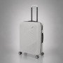 Чемодан TORBER СЕЛИГЕР, серый, полипропилен, 76 х 52 х 29 см, 80 л