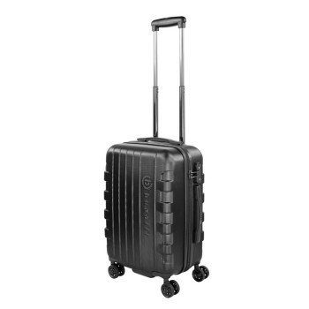 Чемодан для ручной клади BUGATTI ГАЛАТЕЯ | GALATEA, чёрный, поликарбонат / АБС-пластик, 36,5х24,5х56 см, 38 л