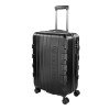 Чемодан BUGATTI ГАЛАТЕЯ | GALATEA, чёрный, поликарбонат / АБС-пластик, 46х27,5х67 см, 65 л