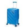 Чемодан TORBER В Отпуск, синий, полипропилен, 45 х 28 х 68 см, 79 л