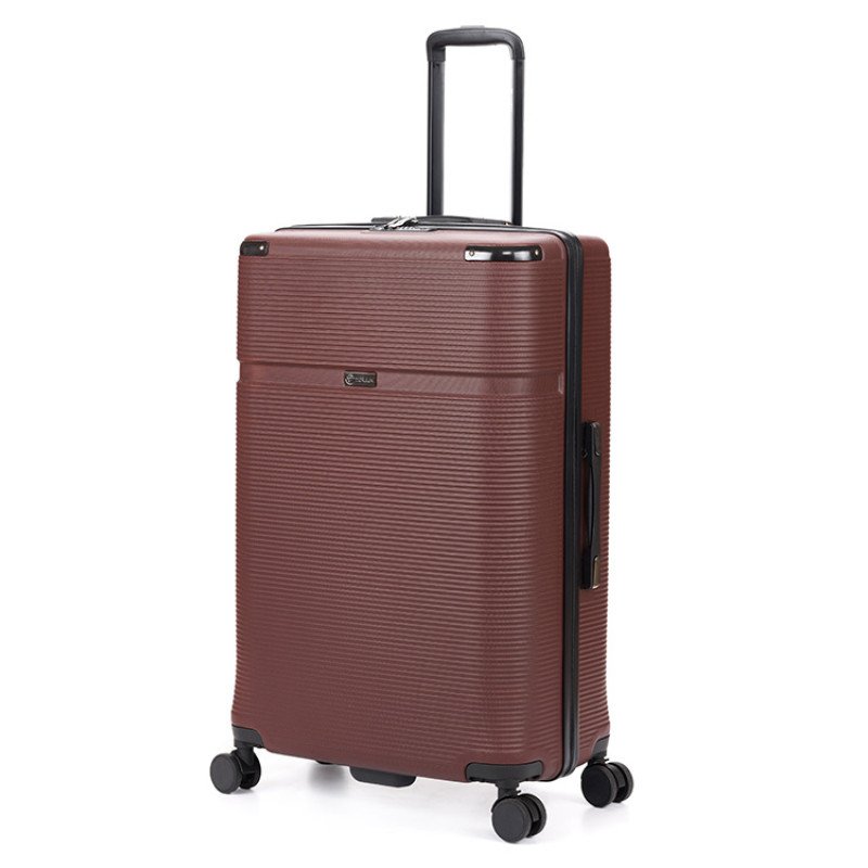 Чемодан TORBER ОНЕГА, бордовый, ABS-пластик, 69,5 х 46 х 26 см, 69 л