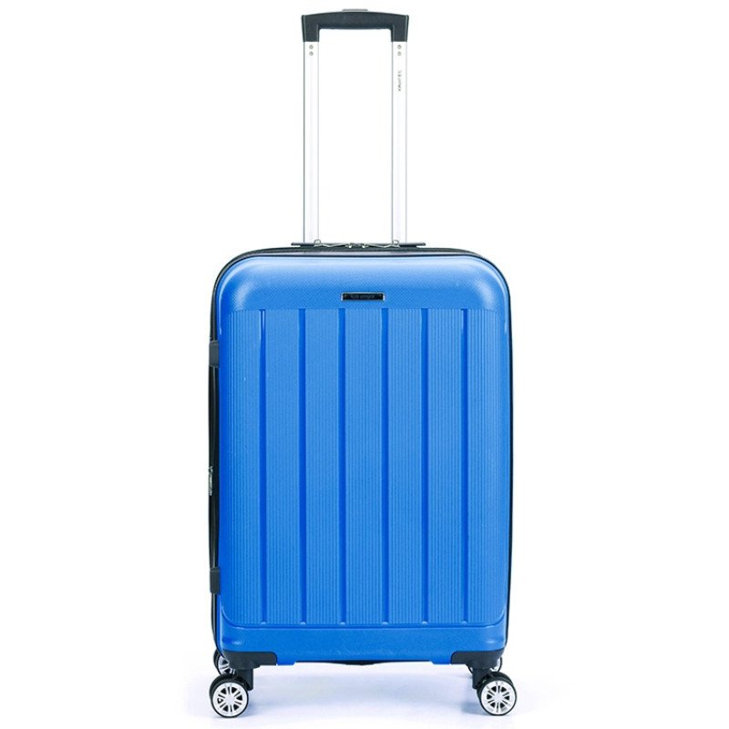 Чемодан TORBER В Отпуск, ярко-синий, полипропилен, 65,5 х 43,5 х 26 см, 62 л