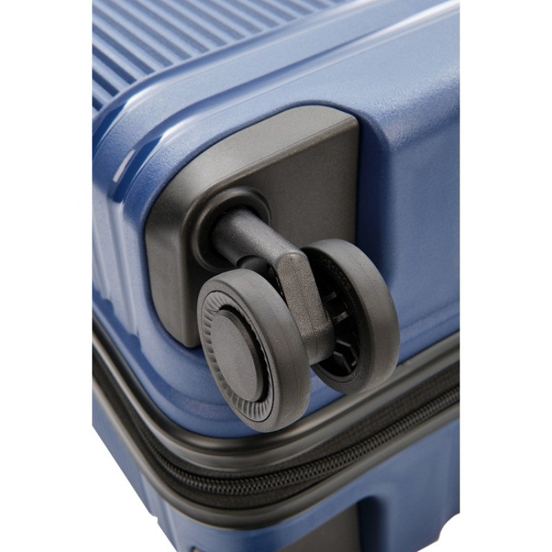 Чемодан 4-х колесный, Magellan, TRINIDAD, 110л, синий металлик