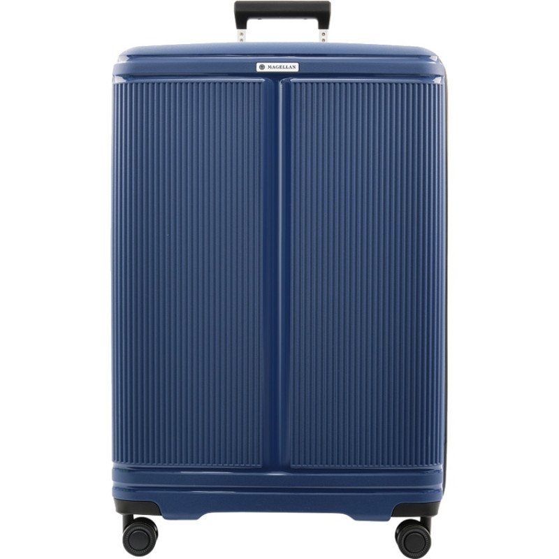 Чемодан 4-х колесный, Magellan, TRINIDAD, 110л, синий металлик