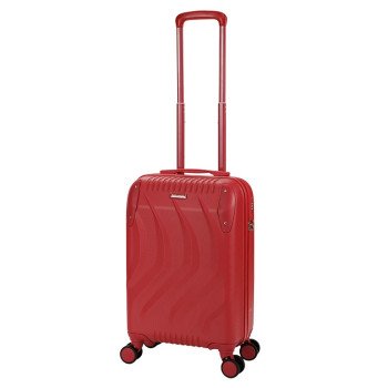 Чемодан TORBER В Отпуск, красный, ABS-пластик, 37 х 25 х 56,5 см, 36 л, 2,5 кг