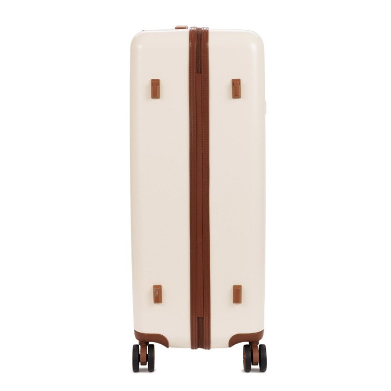 Чемодан BUGATTI АМЕЛИЯ | AMELIA, бежевый, поликарбонат / АБС-пластик, 50х29х76 см, 85 л