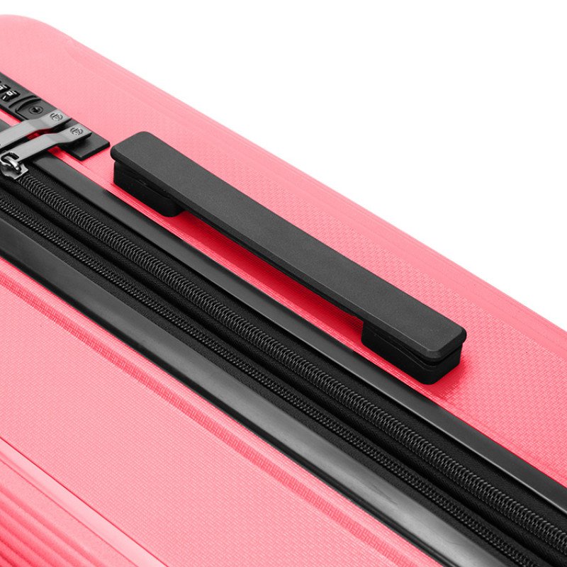 Чемодан TORBER В Отпуск, ярко-розовый, полипропилен, 65,5 х 43,5 х 26 см, 62 л