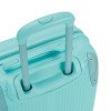Чемодан TORBER В Отпуск, бирюзовый, ABS-пластик, 41 х 25 х 61 см, 48 л, 2,7 кг