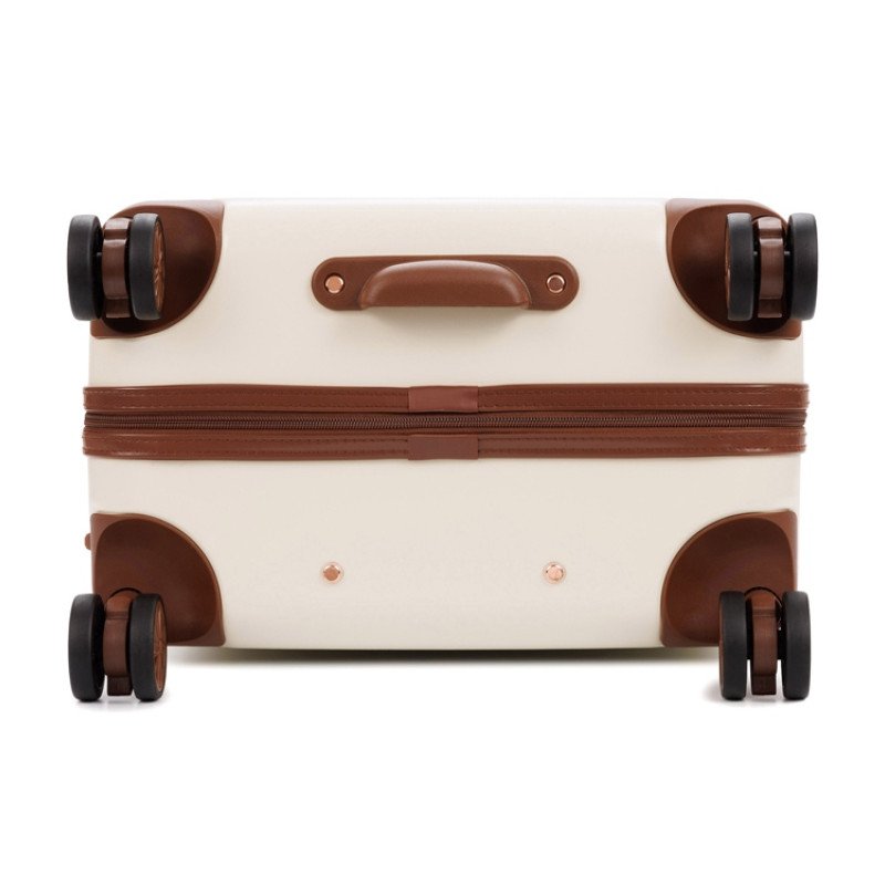 Чемодан BUGATTI АМЕЛИЯ | AMELIA, бежевый, поликарбонат / АБС-пластик, 42х24х67 см, 55 л